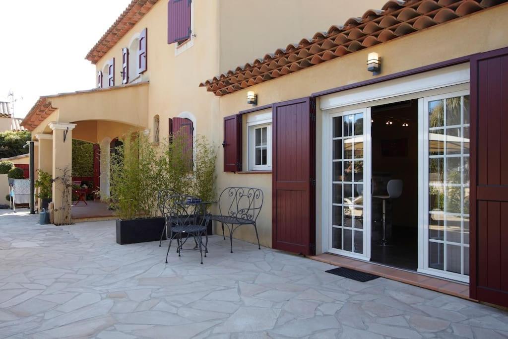 Studio Dans Villa Avec Piscine Cassis Exterior foto
