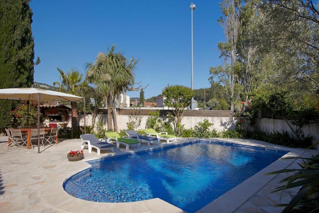 Studio Dans Villa Avec Piscine Cassis Exterior foto